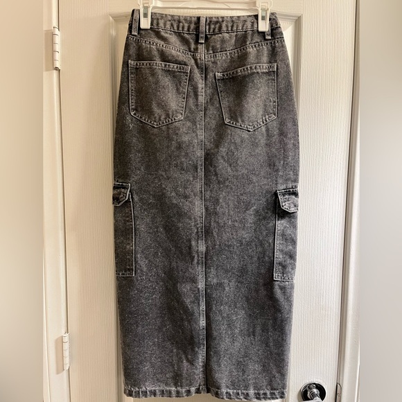 Love Fire Cargo midi Skirt - Picture 4 of 8